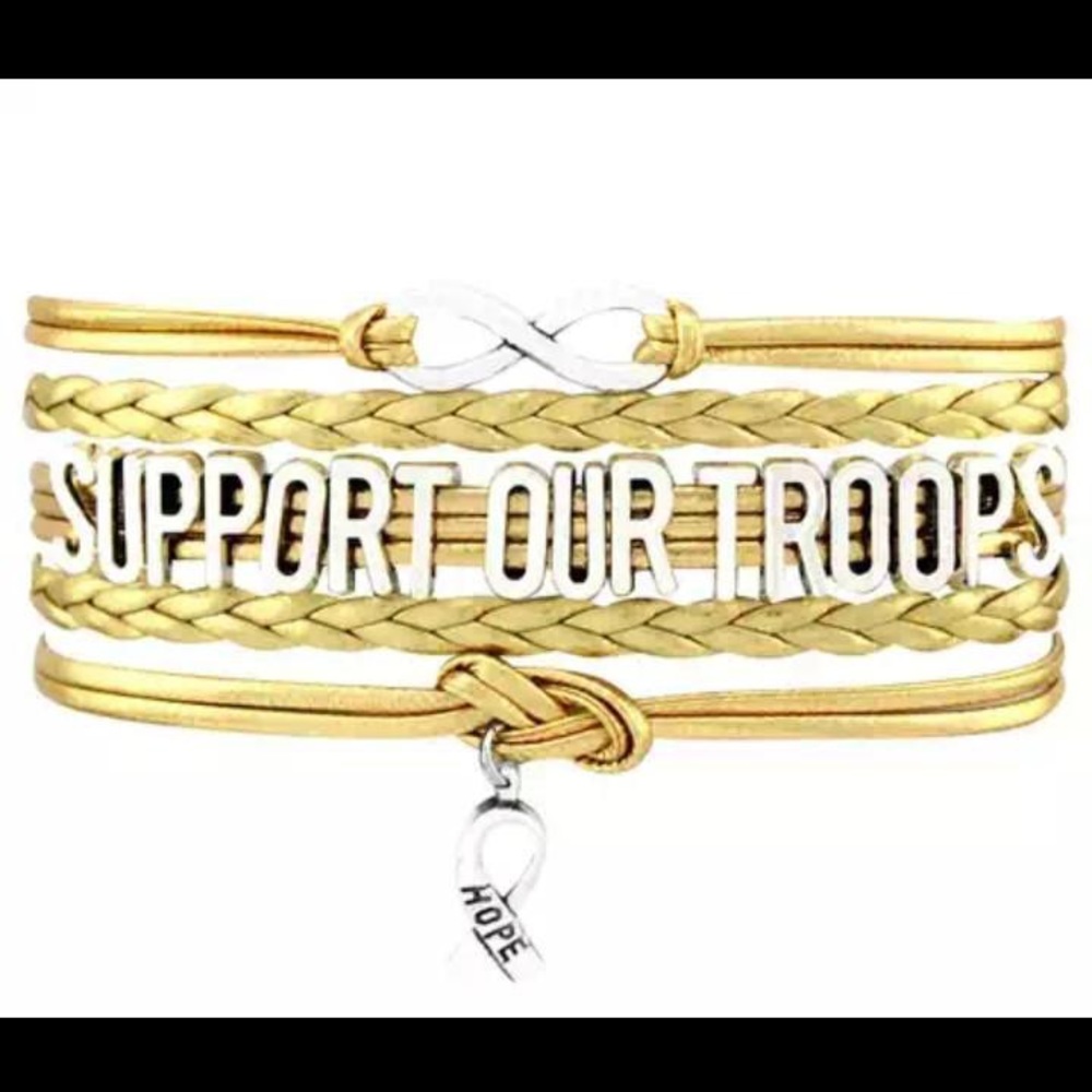Support Our Troops Bracelet